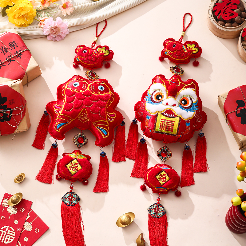 菲寻2026新款马年福字挂件春节过年客厅墙挂饰新年喜庆布置装饰品