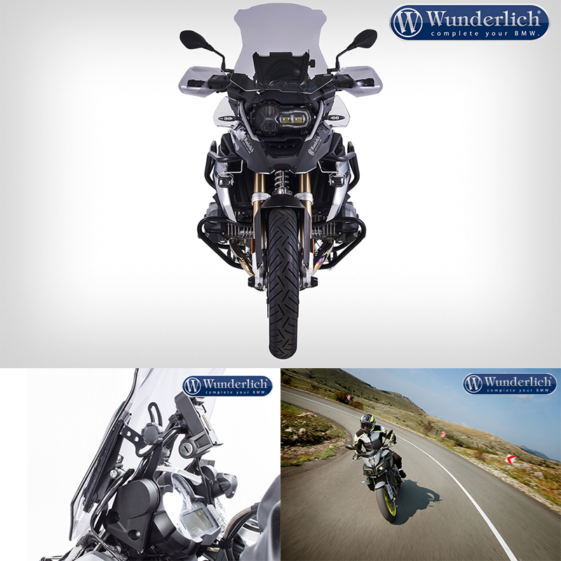 德国W厂宝马摩托车水冷R1200GS ADV R1250GS改装大风挡支架进口