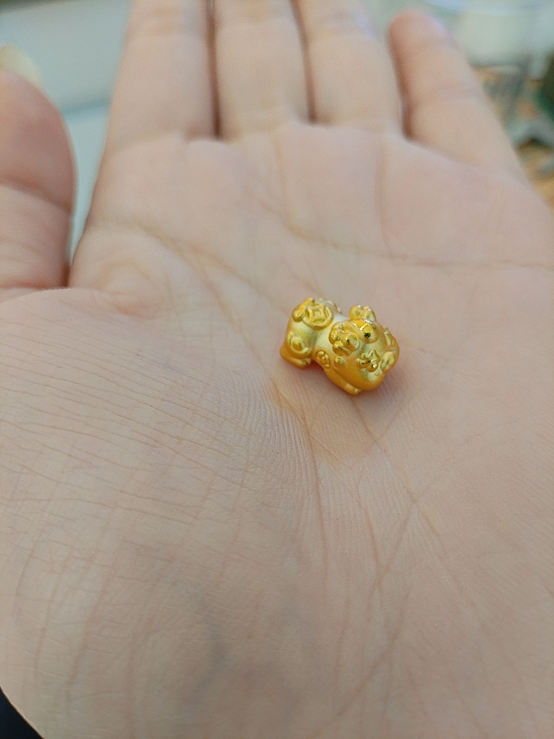 足金999 貔貅宝宝 精致百搭 可编织