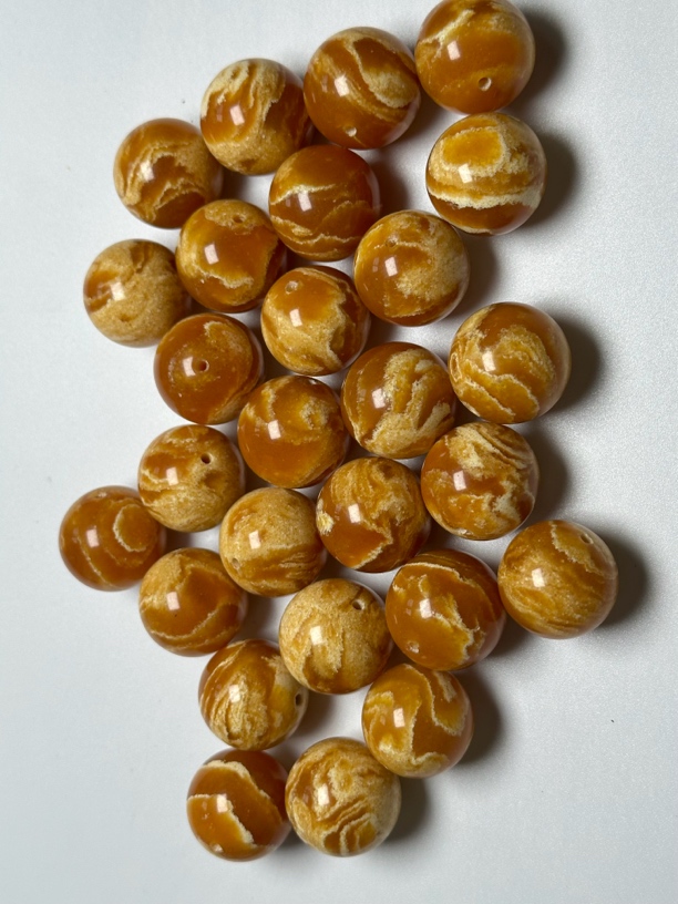 收藏级缅甸金沙蜜妖花20mm单珠多样性发其一