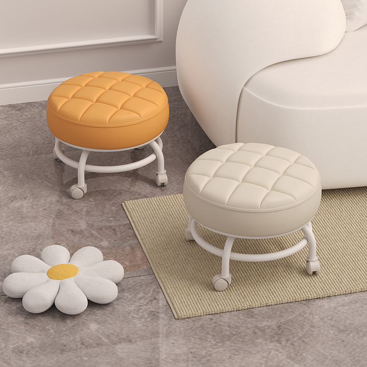 北欧万向轮椅子老人儿童都爱用便捷好玩网红椅子小凳子