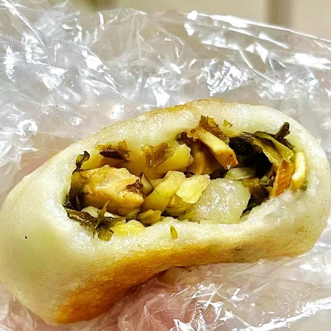 馋可福温州咸菜饼糯米饼糯米糍粑瑞安美食瑞安特产