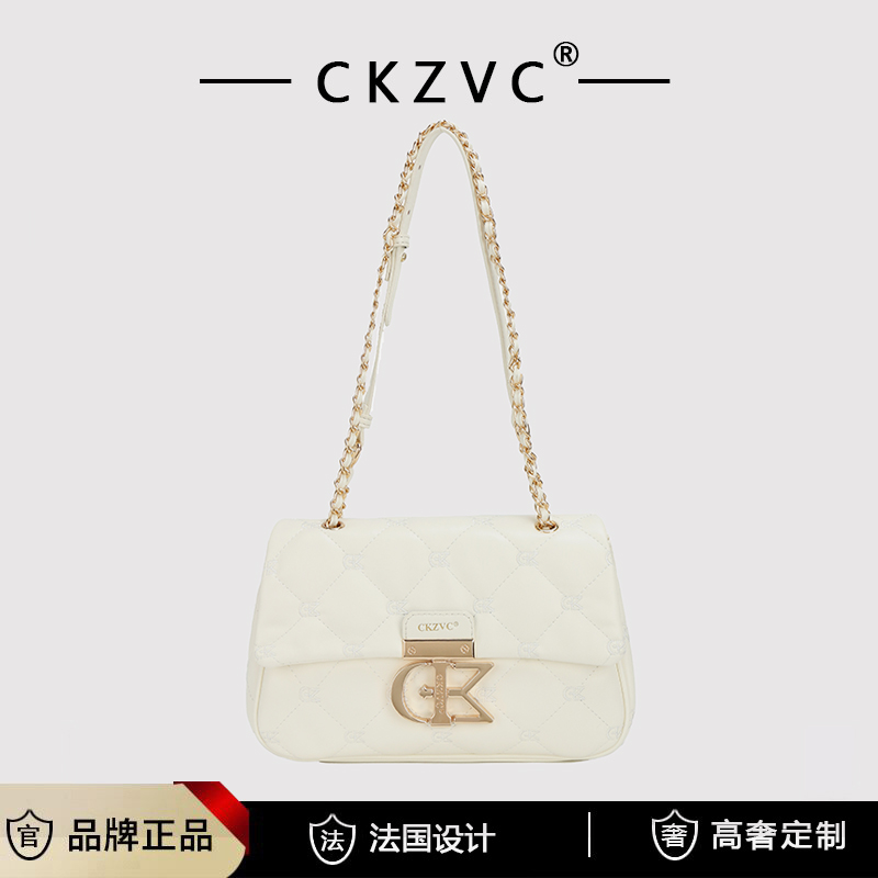 轻奢质感女包百搭单肩斜挎链条包y6313