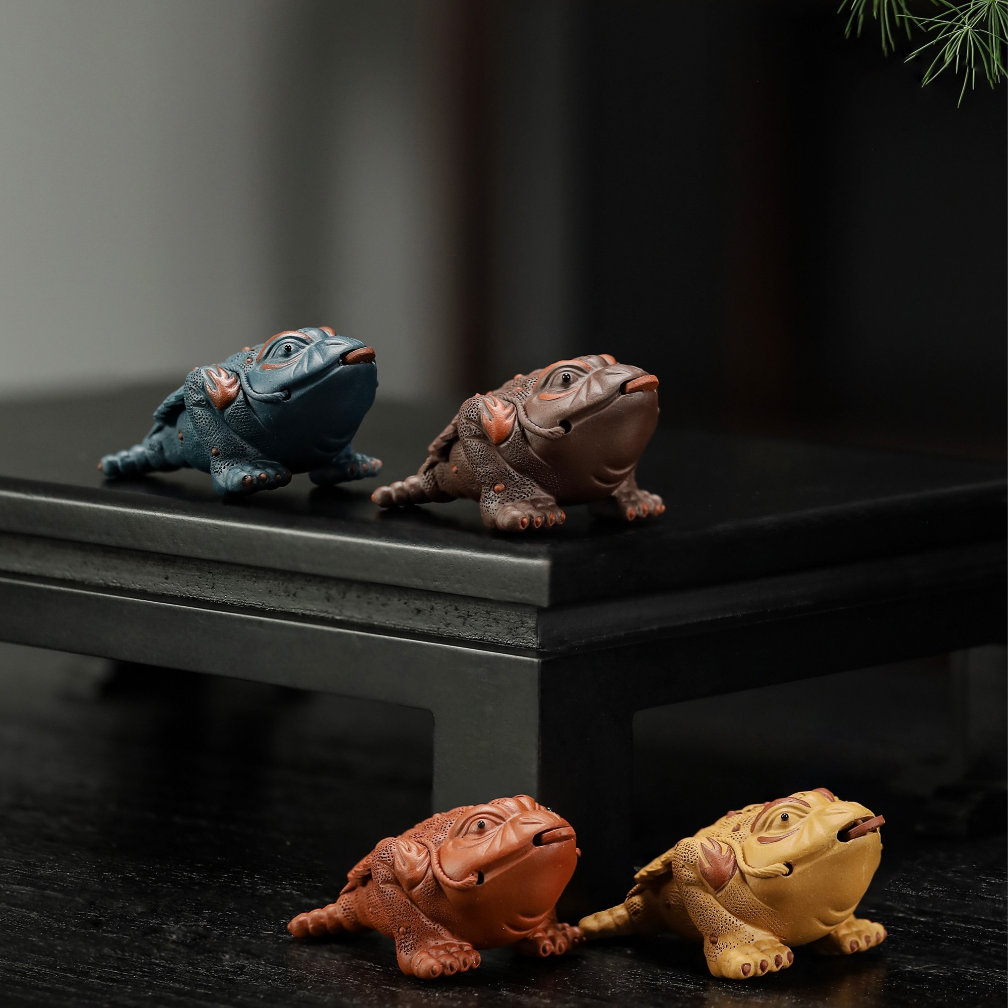 【赵永辉 | 小号金蟾】 紫砂茶宠精品送礼金蟾