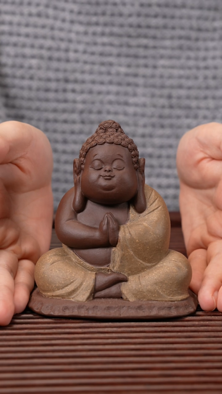 【闪购商品】紫砂茶宠小宝宝佛