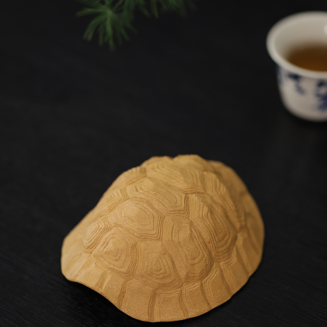 【新人福利】富甲天下紫砂茶则乌龟紫砂手把件茶宠龟壳手把件