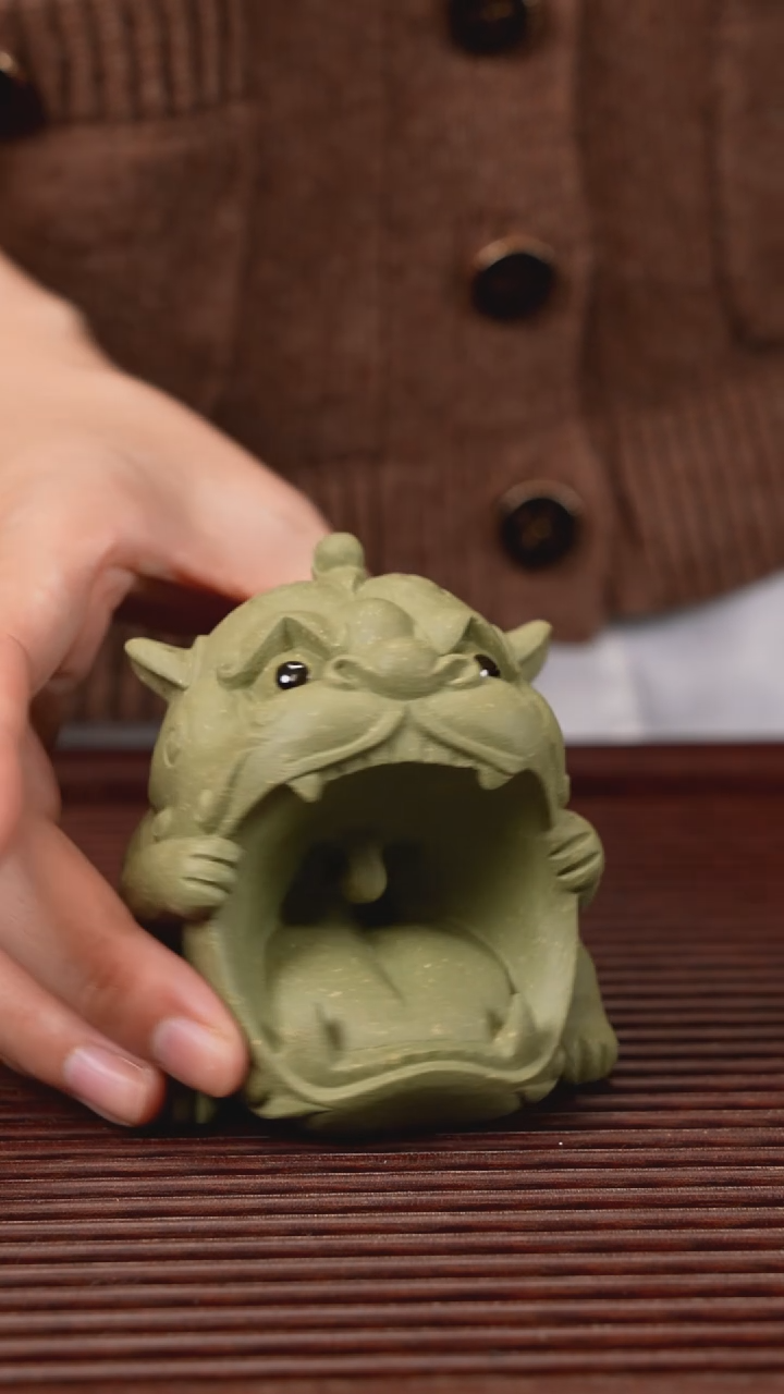 【闪购商品】紫砂茶宠紫砂 嘴大吃四方