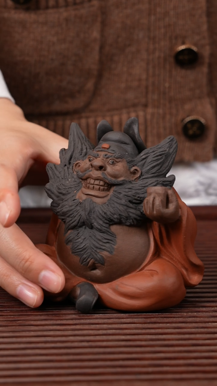 【闪购商品】紫砂茶宠紫砂 钟馗