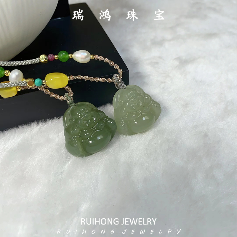 和田玉佛公吊坠【多样性发货，只发其一】FG-25女款 轻奢  雕刻 时尚