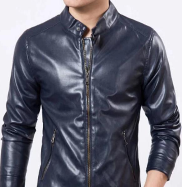  瑕疵库存尾货工装运动风男款皮衣皮羽绒服