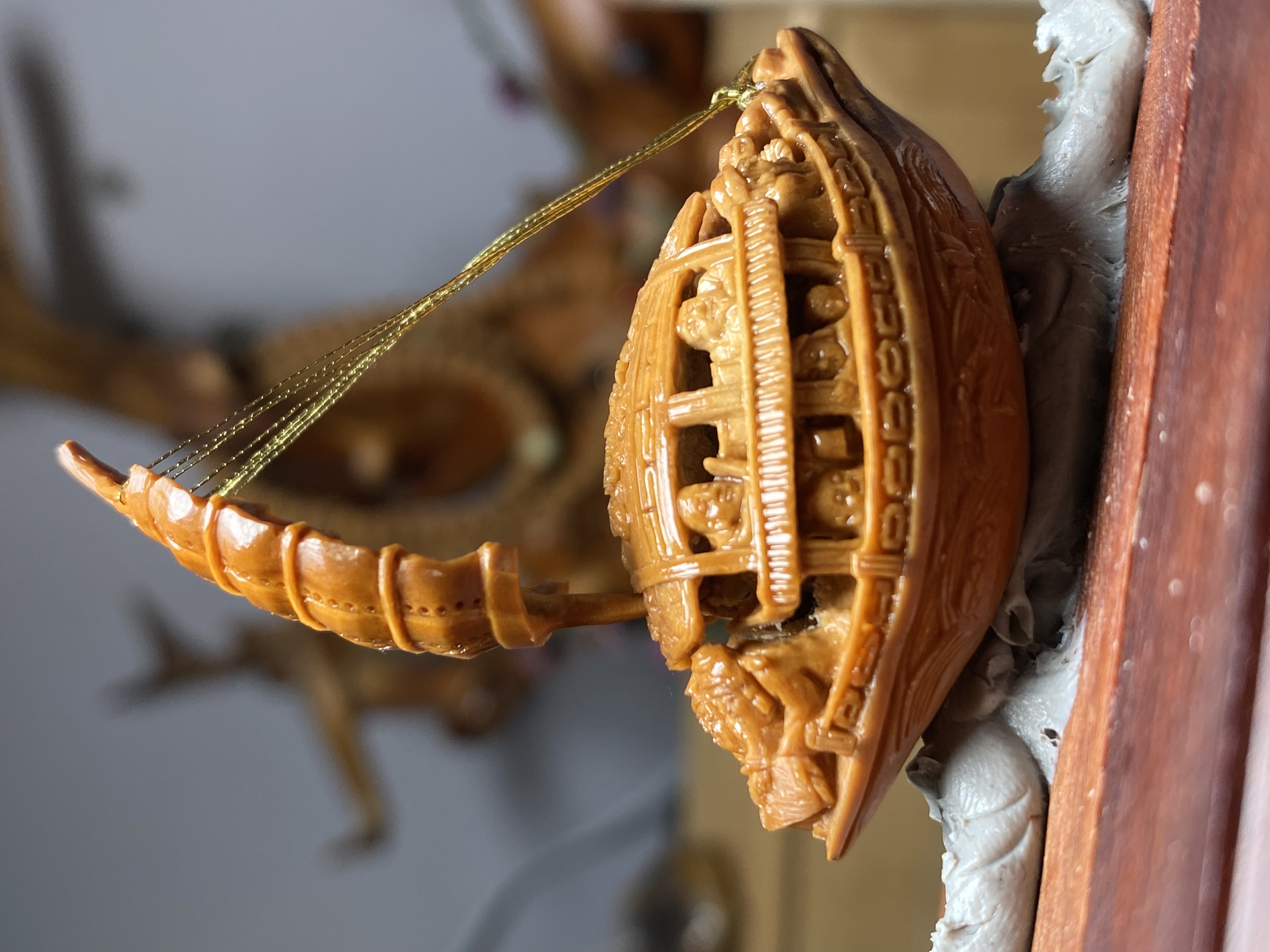 梅林大榄《东坡夜游》