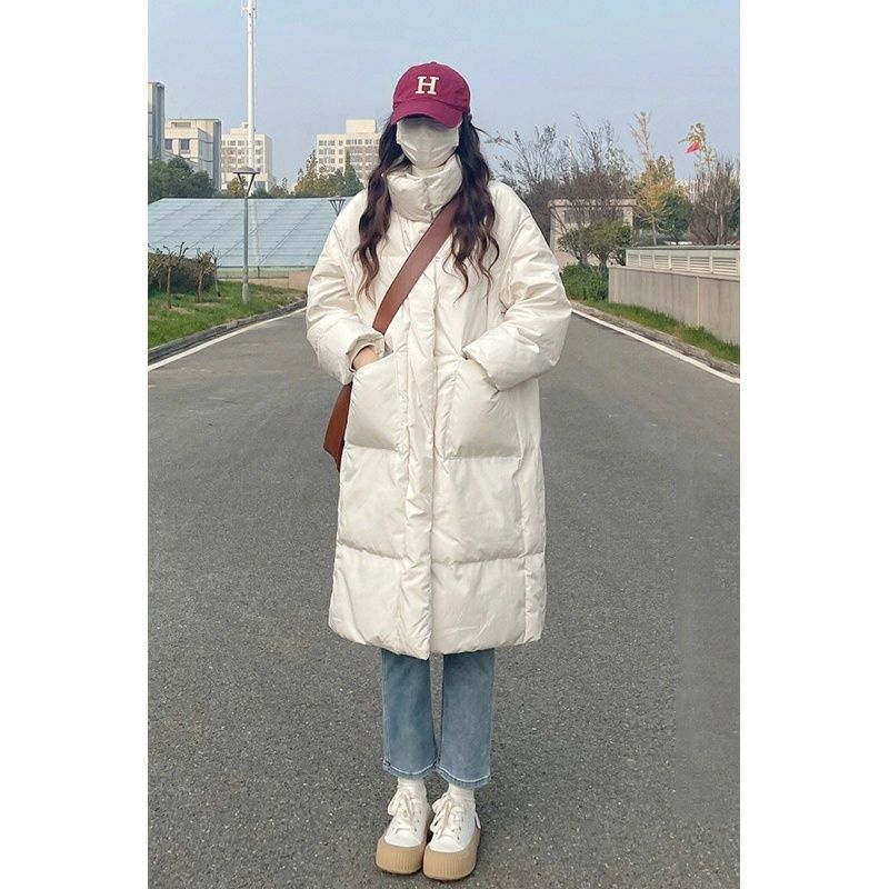 波司澄羽绒服oversize面包服羽绒棉衣棉服女冬季外套中长款厚棉袄