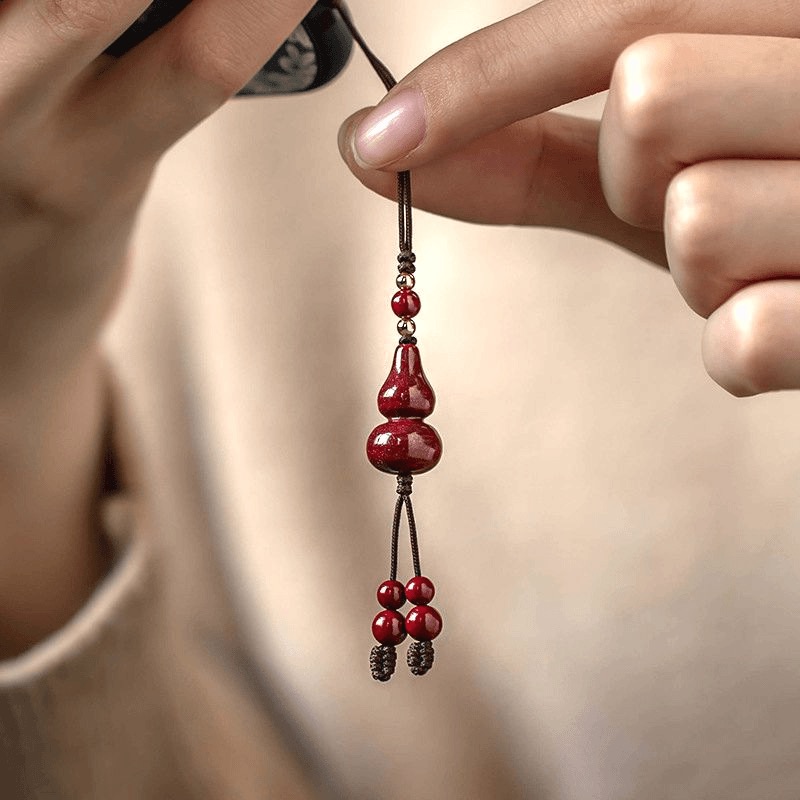 九华山小葫芦手机挂件个性中国风挂饰古风情侣可爱创意短款防丢