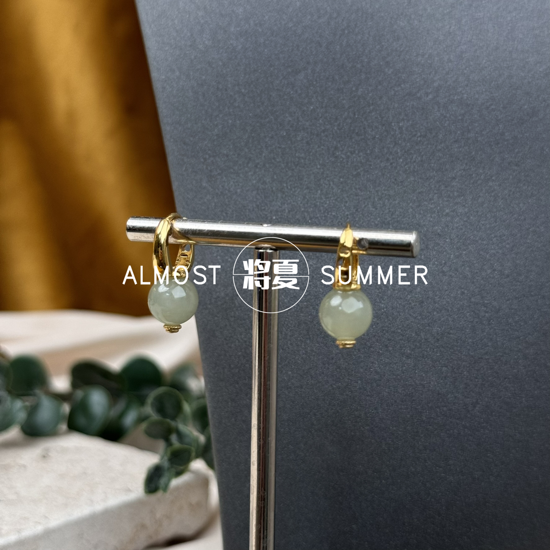 合金耳饰 【晴山】将夏-10mm耳环