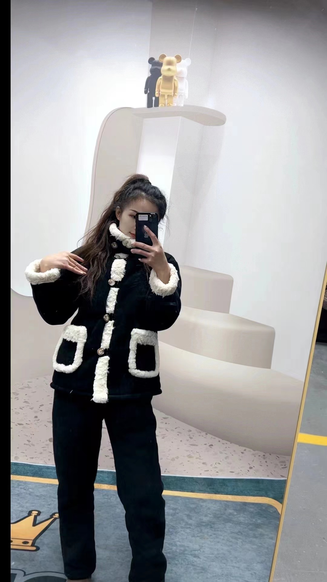 冬天新款特厚睡衣女士冬季加绒加肥保暖加厚款可外穿时尚睡衣套装