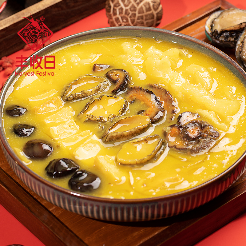 [宠粉]丰收日佛跳墙1000g家庭分享装鲍鱼硬菜美味速冻餐厅菜肴