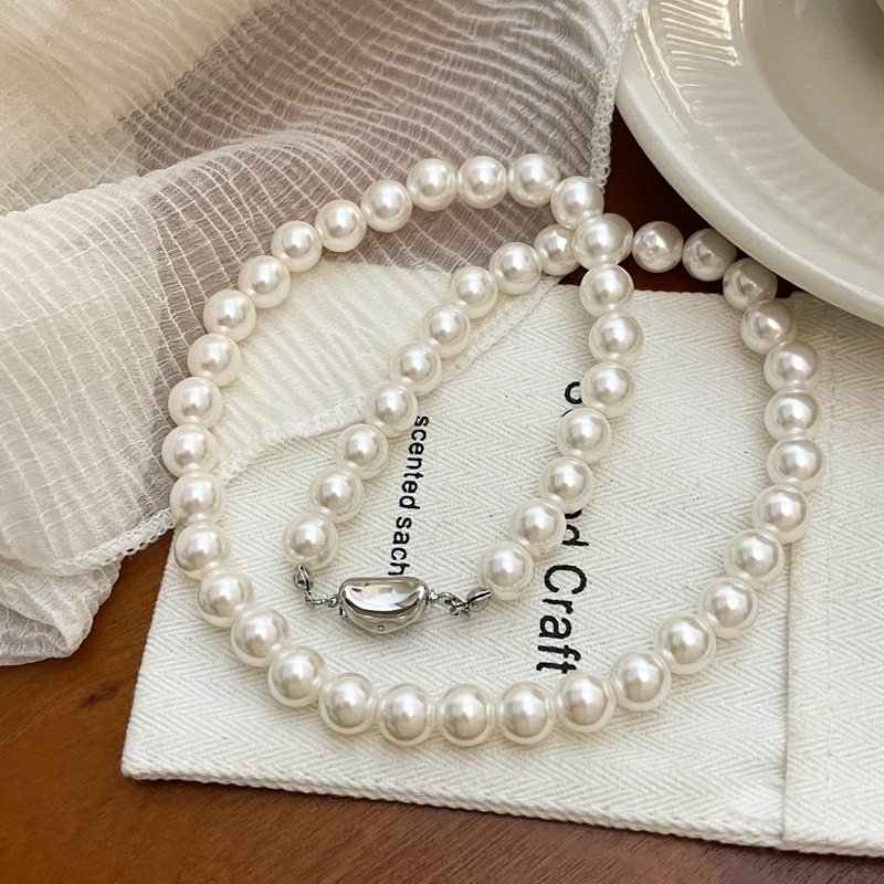 【洗澡不掉色】暖色高亮元宝扣轻奢项链方便洗澡可取戴时尚仿施家