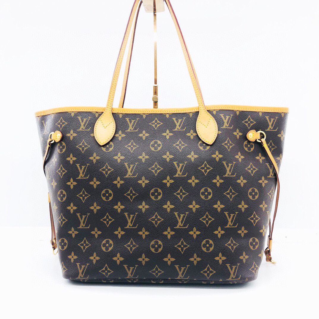 95新 LouisVuitton/路易威登 97新/老花中号nf托特包/公价12800