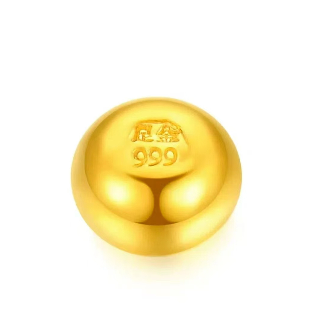 【彪哥专属】  零钱攒金豆豆足金999小金豆实心多样性发一件