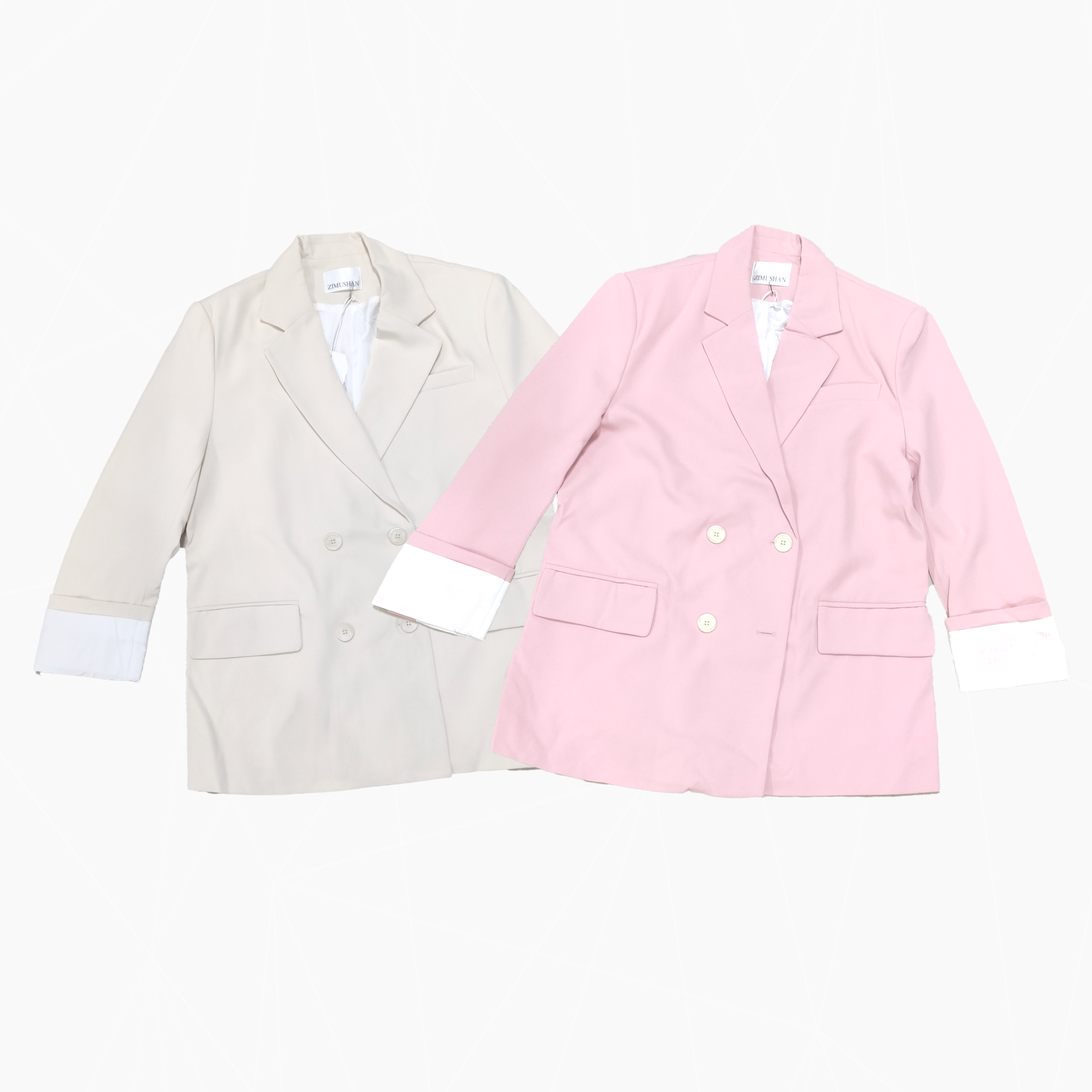 【伊人风尚服饰推荐】2024早秋新款洋气西装外套4436