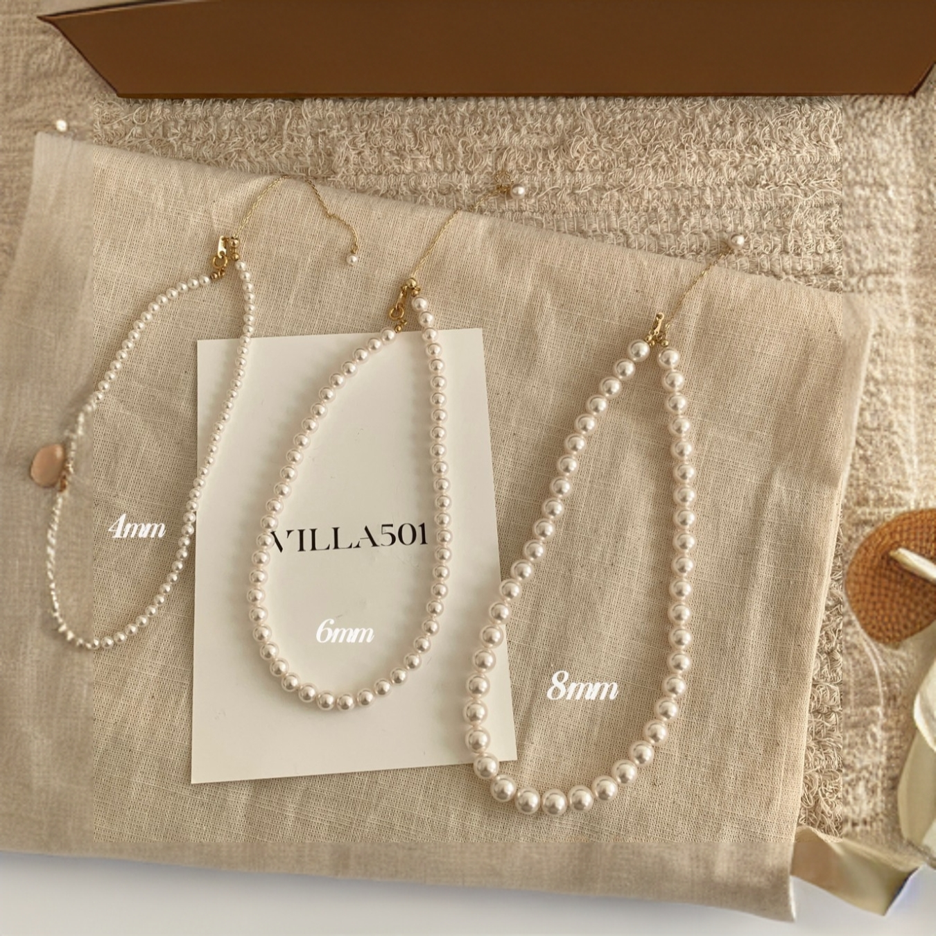 米丁 铜合金项链 施家珠项链女款25新款爆款轻奢小众锁骨链可叠戴