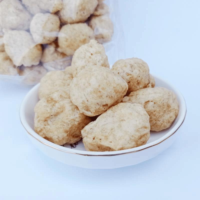 汕尾特产陆丰南塘特产炸鱼丸虾头丸即食鱼丸手工鱼丸即食零食