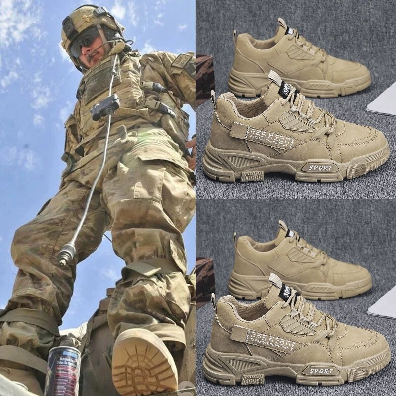 【小扬哥推荐】军靴防水防滑劳保男鞋冬季新款工地上班男运动耐磨