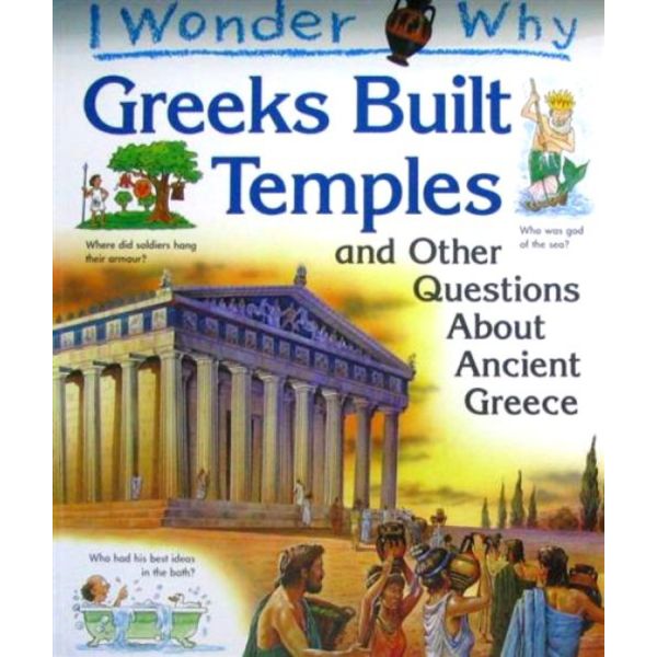 原版儿童绘本3-6岁平装IWW GREEKS BUILT T