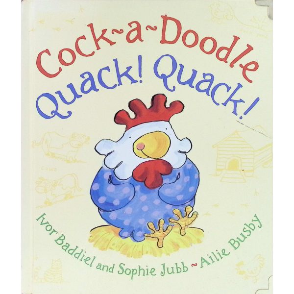 原版儿童绘本3-6岁精装Cock a Doodle Quac
