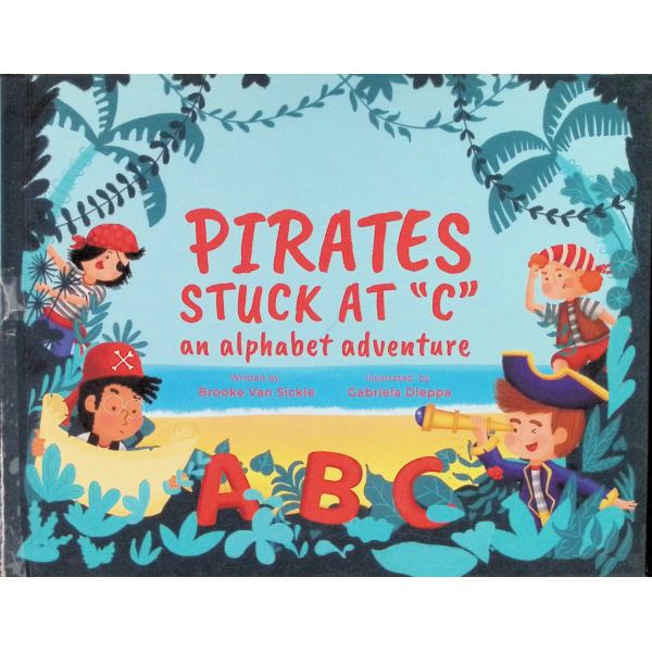 原版儿童绘本3-6岁精装PIRATES STUCK AT "