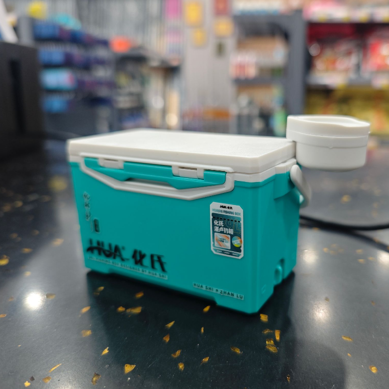 化氏湛卢钓箱手办迷你小钓箱车载办公室小挂件钓鱼玩具装饰品摆件