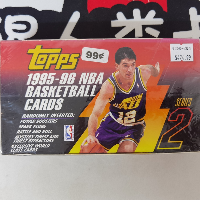 单包 1995-96 topps 2系列 博乔丹大比例