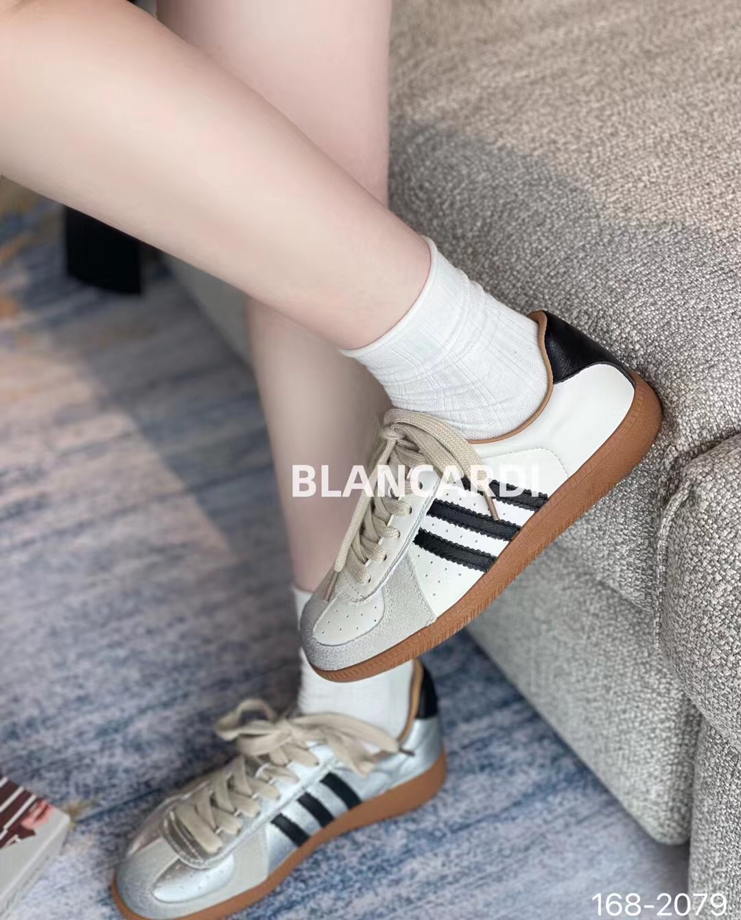 真皮手工德训鞋女鞋2024小众复古做旧经典休闲鞋