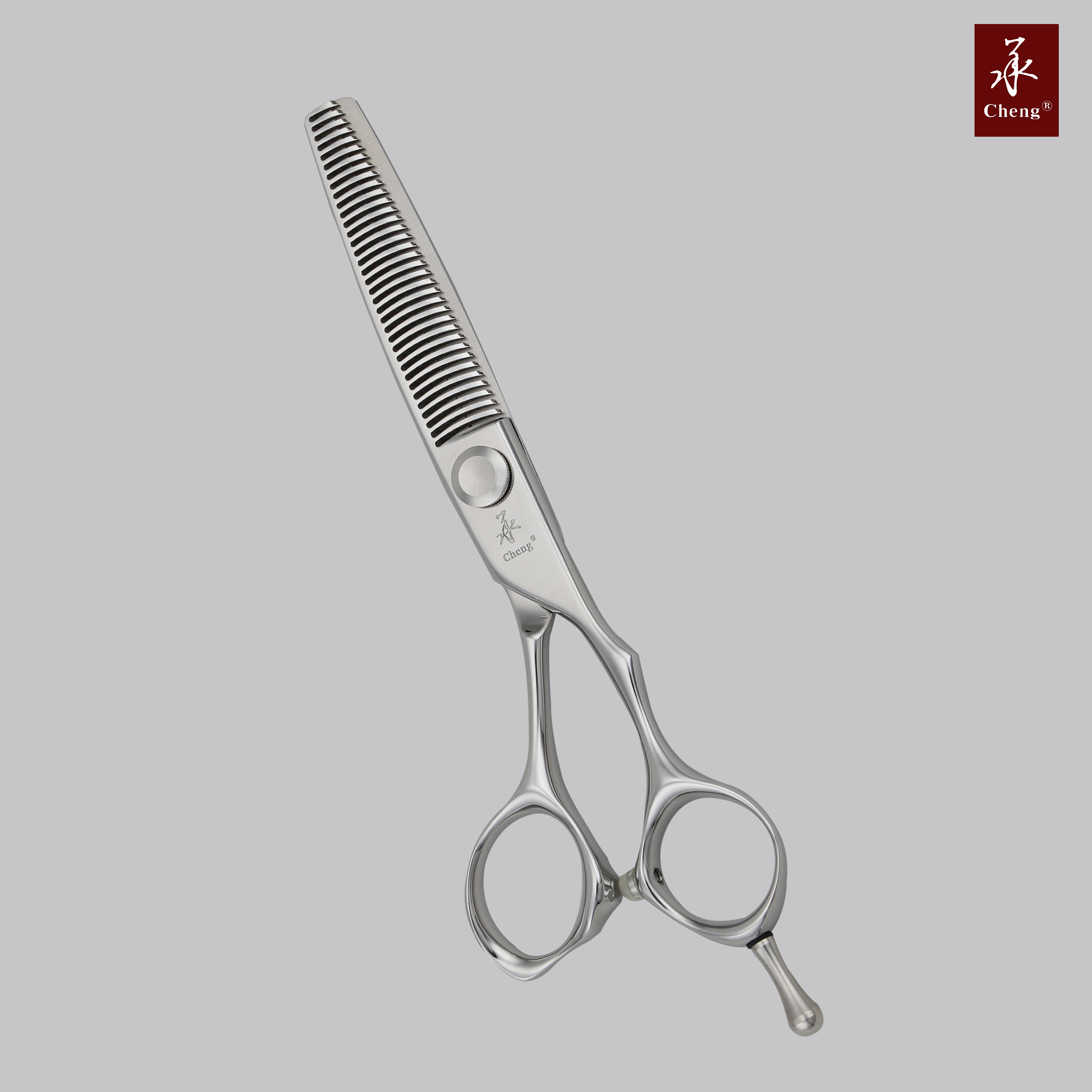 承剪MA系列MA-635C理发师专用牙剪打薄剪美发剪刀火焰齿下发量35%