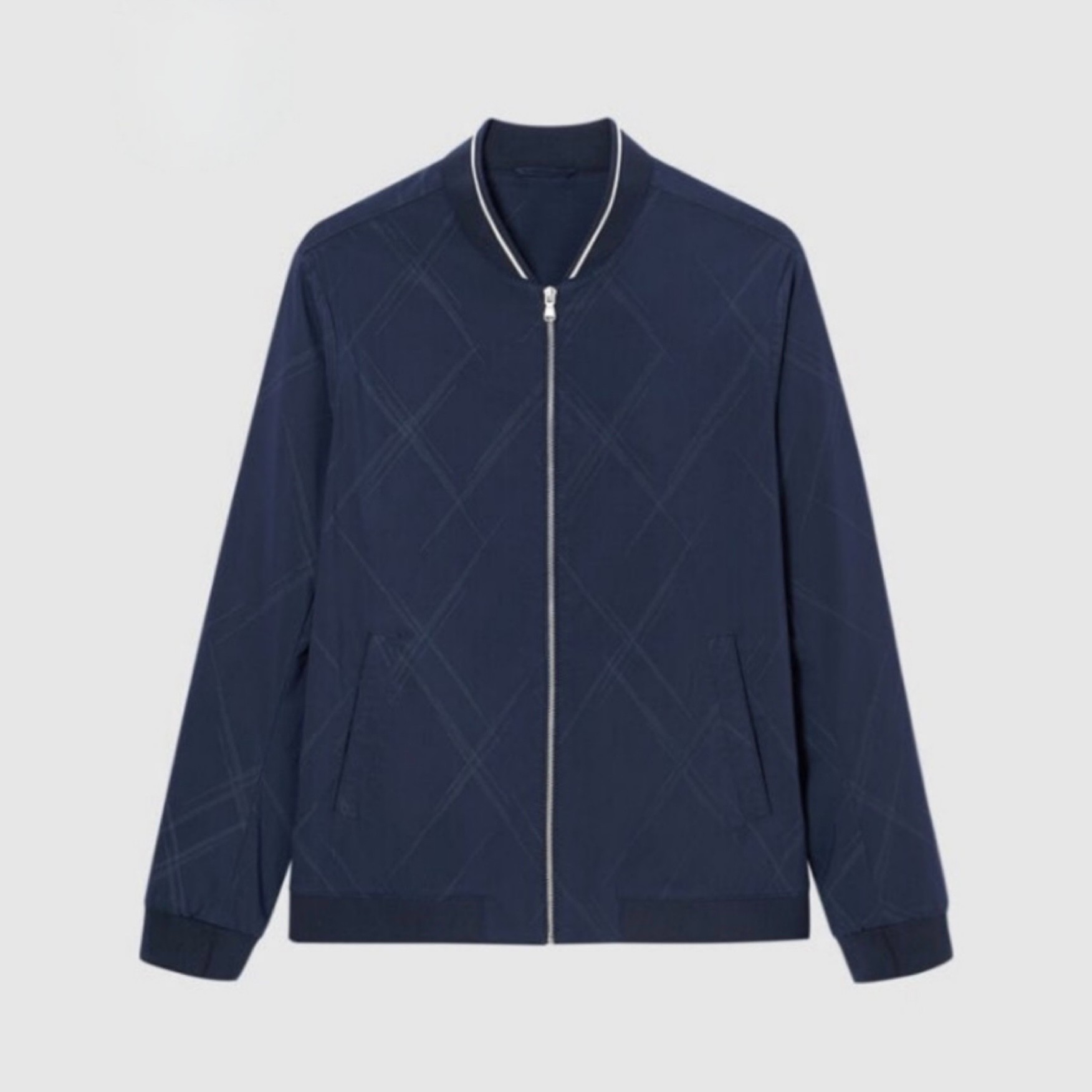 春季时尚休闲轻薄简约拉链外套夹克H6015