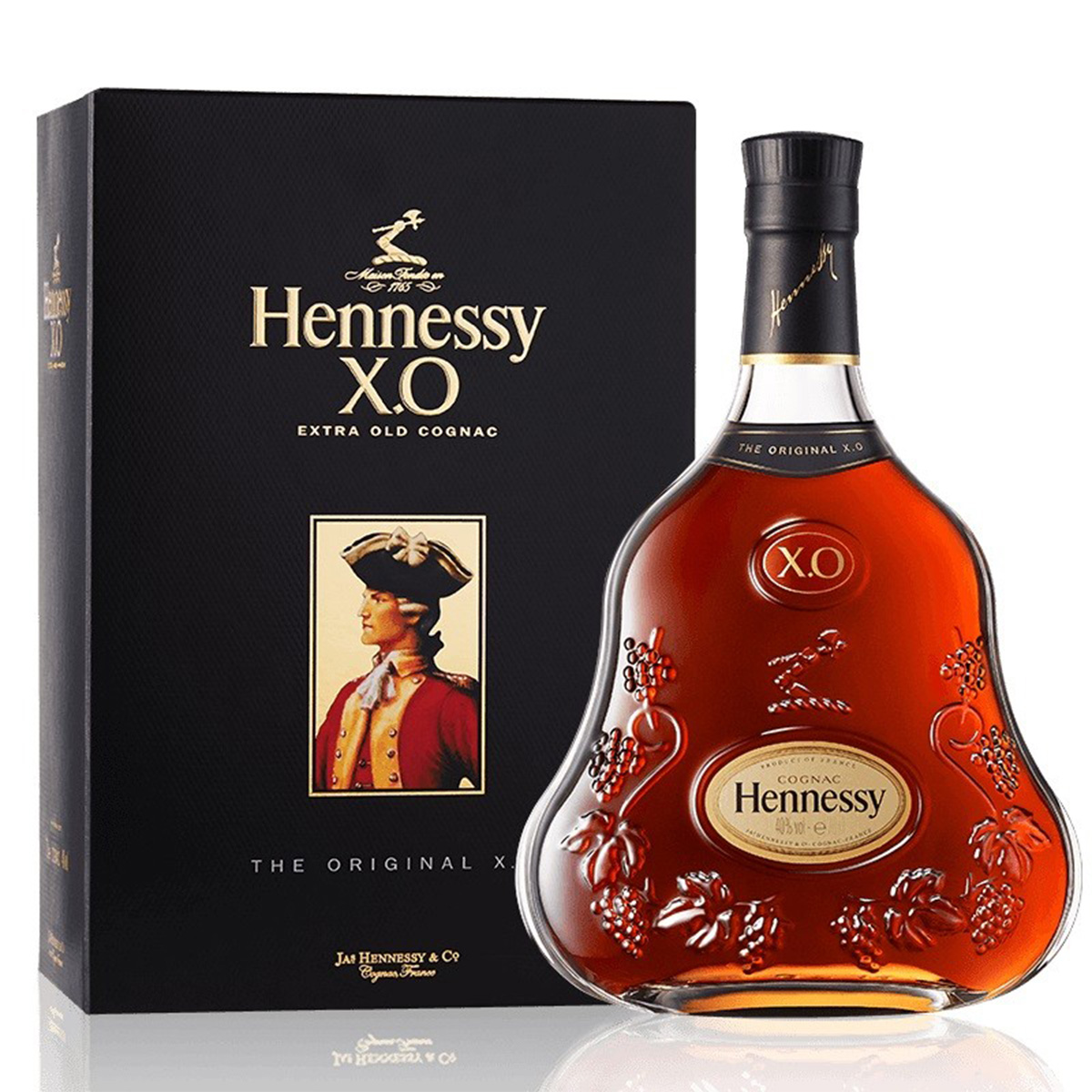 Hennessy/轩尼诗经典XO干邑白兰地700ML& 银色NBA联名款700ML_酒类- 大