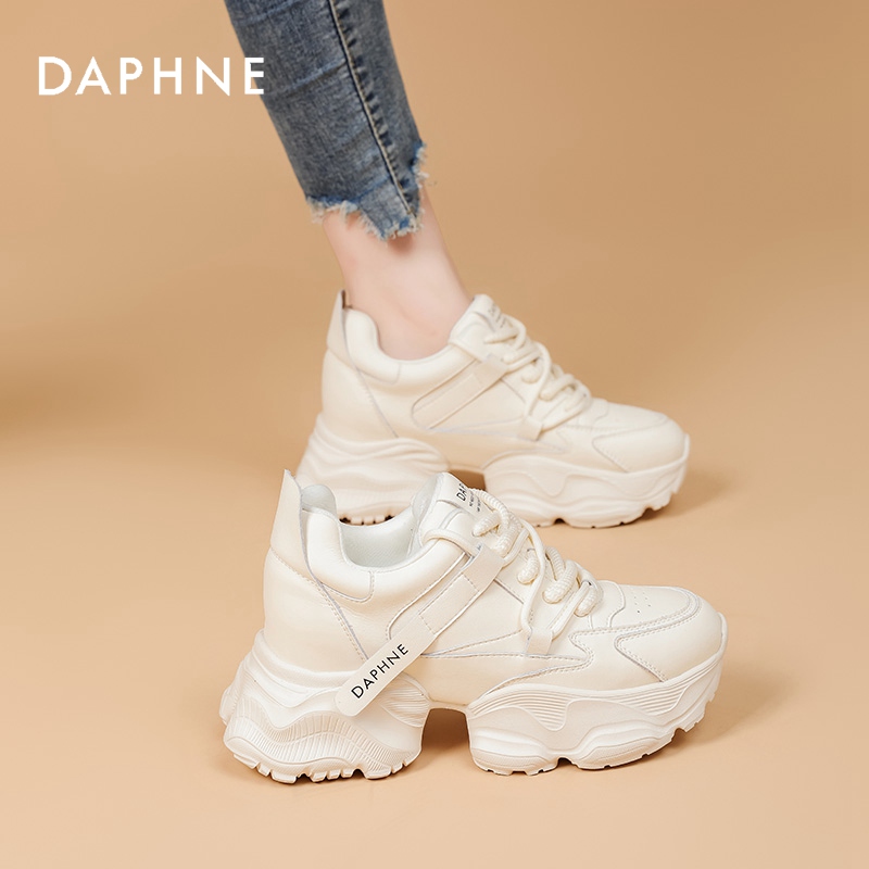  达芙妮老爹鞋女2026冬季新款时尚潮流运动休闲鞋百搭女鞋