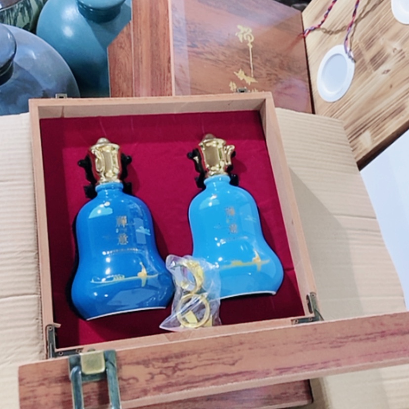 【闪购商品】陶瓷瓶1斤禅意礼盒装