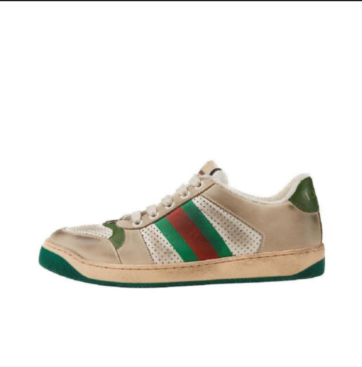 全新未使用 GUCCI/古驰 古驰经典脏脏鞋复古拼色男款
