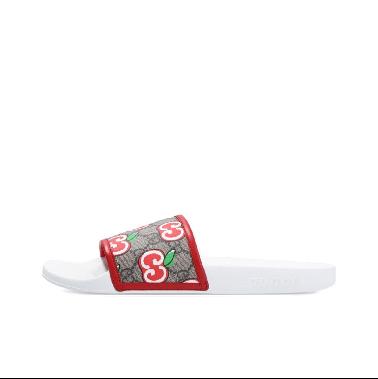 全新未使用 GUCCI/古驰 古驰 GUCCI 苹果双g满印拖鞋