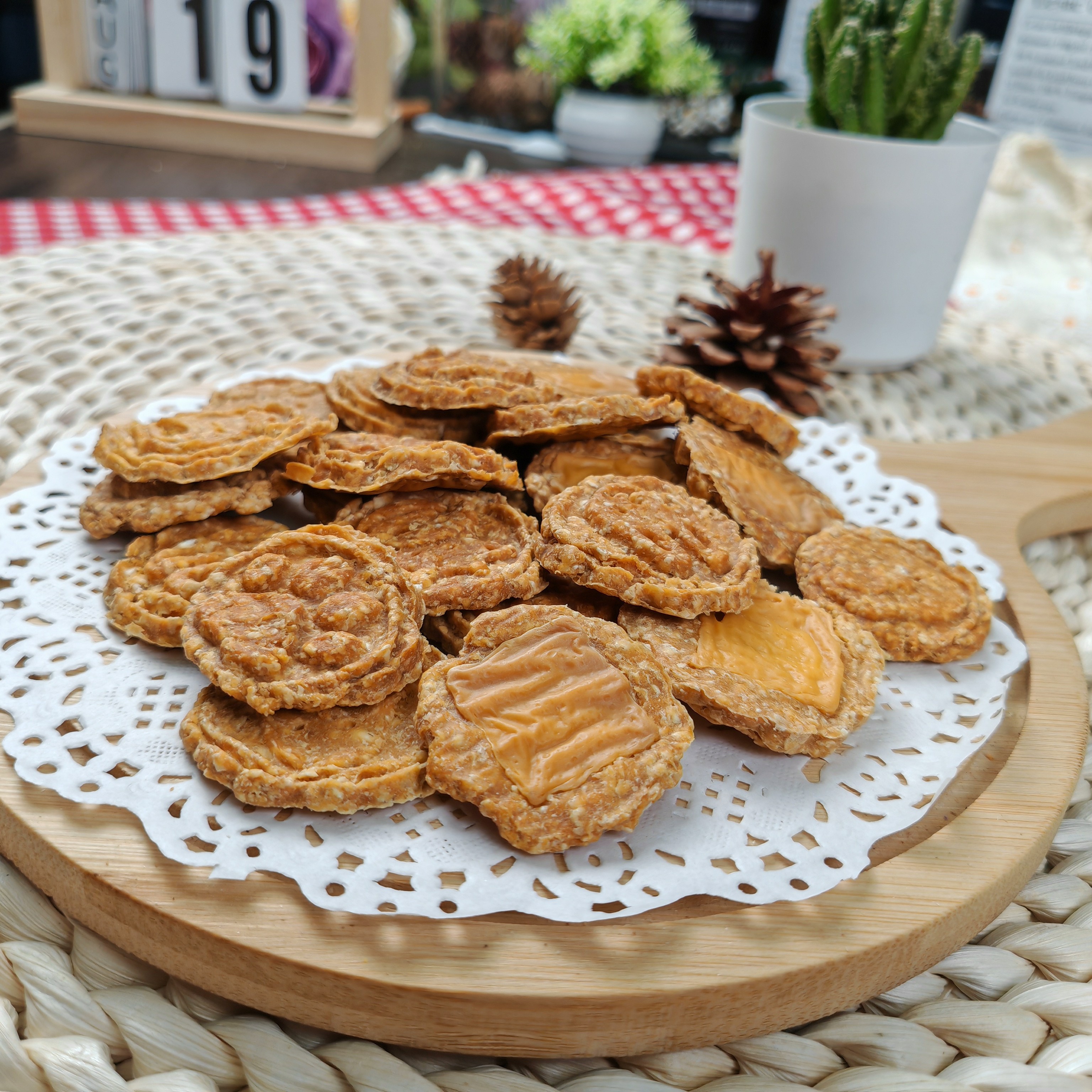 鸡肉芝士饼干50g