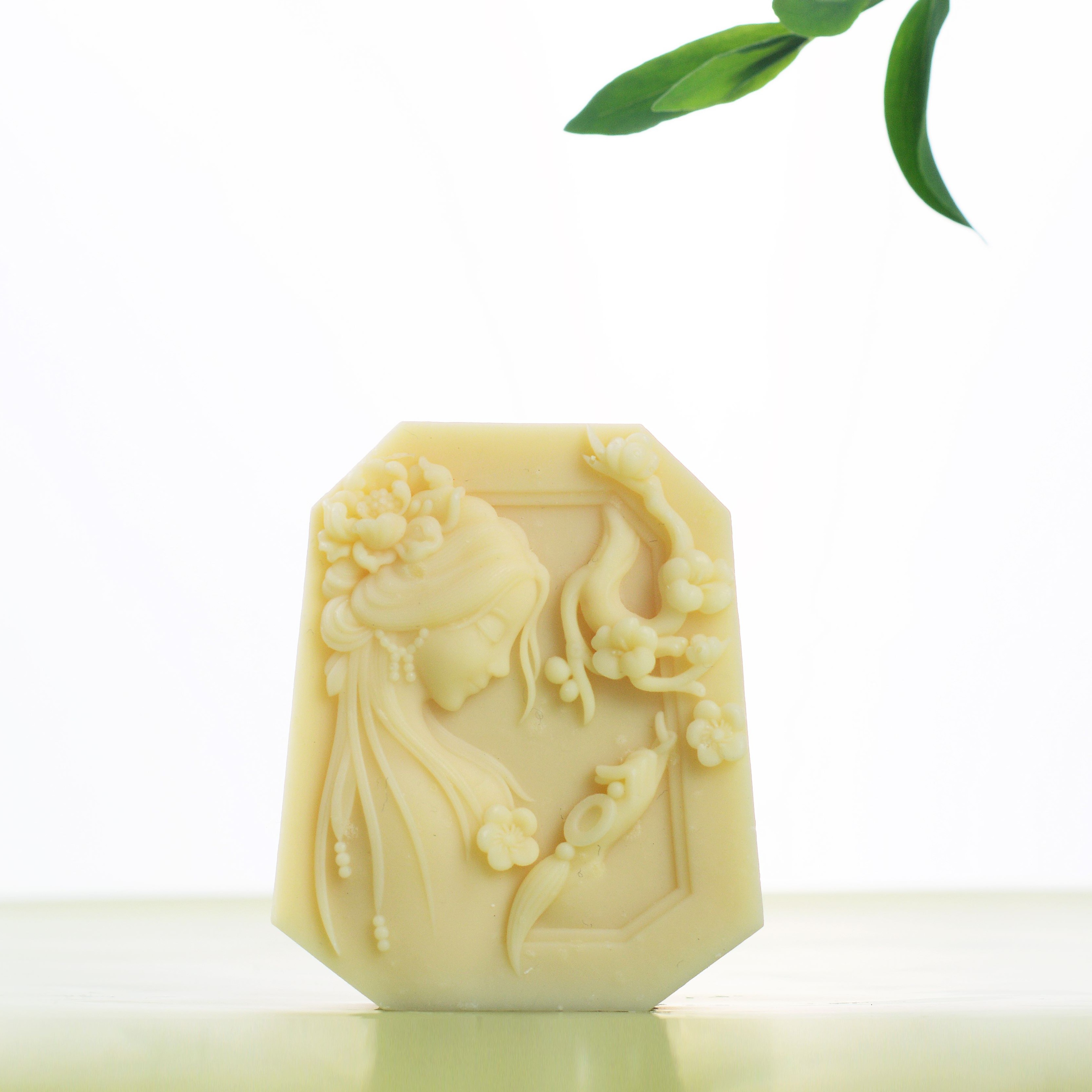 百草堂【仙人掌冰薄荷皂】滋润爽肤洁面沐浴冷制手工皂