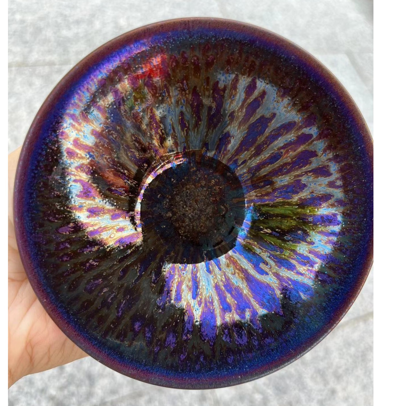 罗吉龙七彩金曜盏