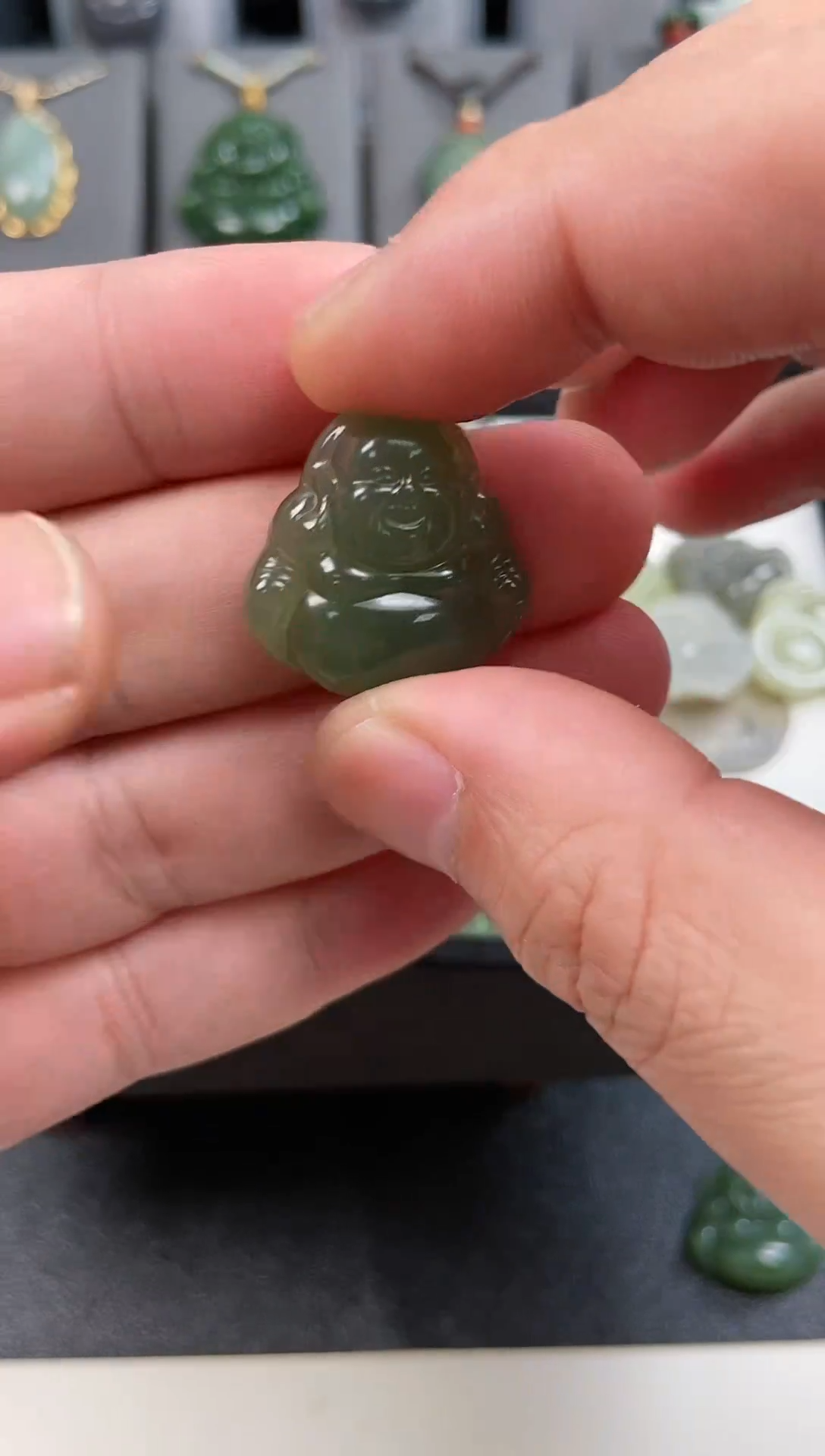 【闪购商品】和田玉吊坠未镶嵌佛公