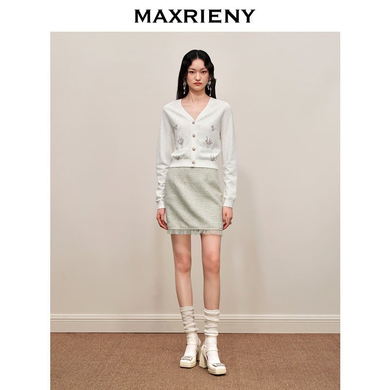 【蜜思仝】MAXRIENY【商场同款】秋半身裙