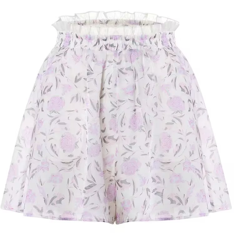 M165【赵老板专属】MAXRIENY夏日玫瑰印花套装甜美浪漫感