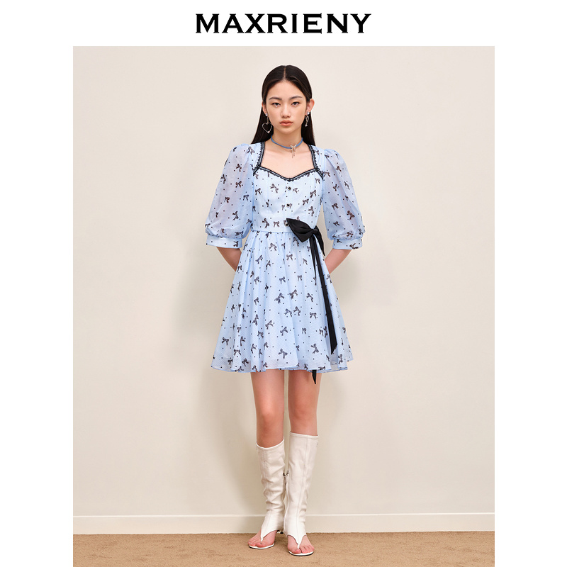 M082【赵老板专属】MAXRIENY秋连衣裙