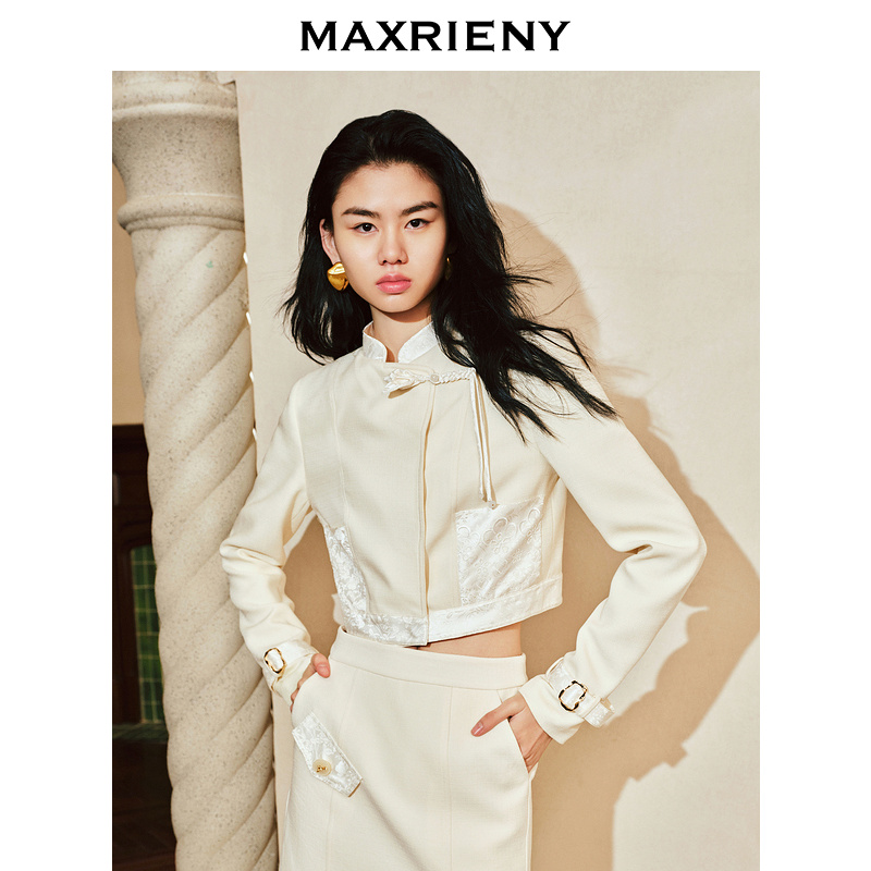 【林一专属】【商场同款】MAXRIENY牛仔外套