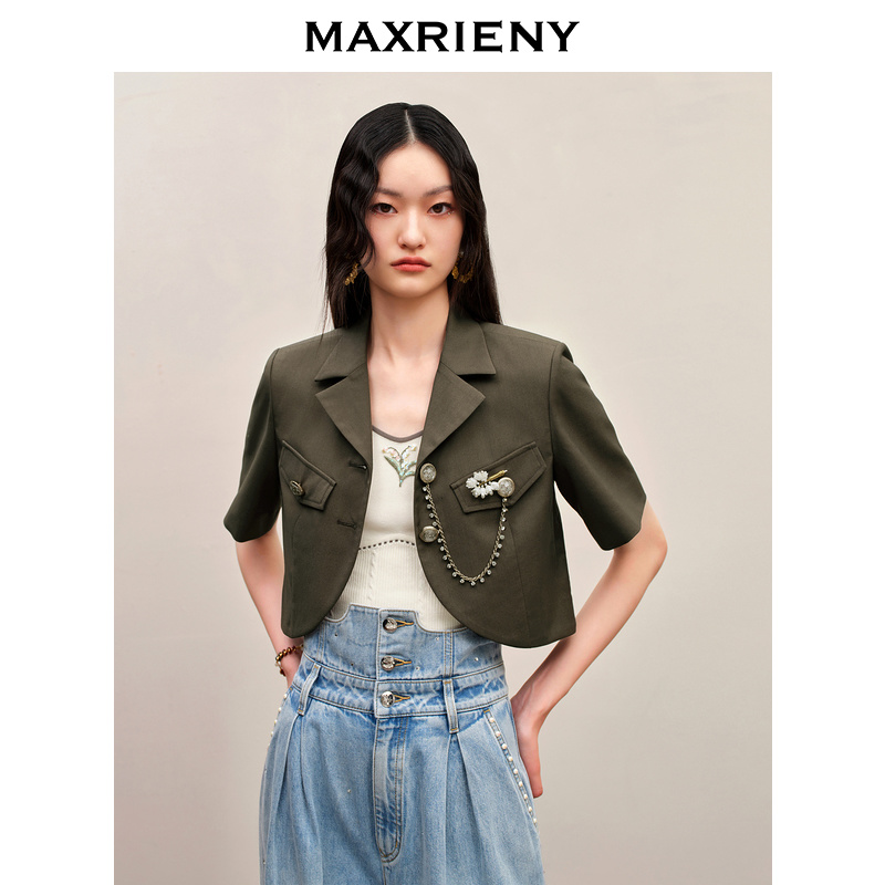 【老板娘夏天】MAXRIENY2023秋外套