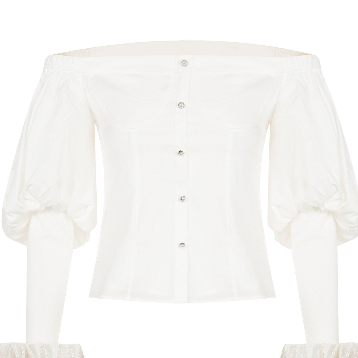 M080【赵老板专属】MAXRIENY吊带雪纺衫秋季上衣女泡泡袖